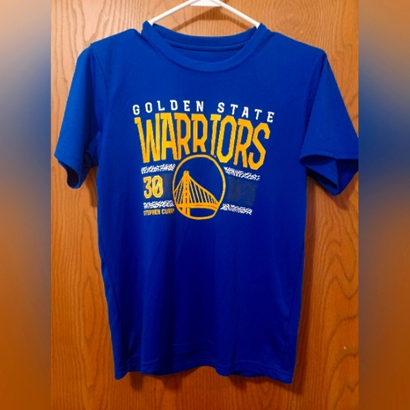 NWOT NBA boys Golden State Warriors #30 Stephan Curry tee - Picture 1 of 6